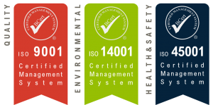 ISO Certification - 45001, 14001, 9001